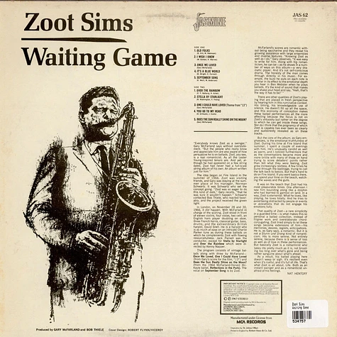 Zoot Sims - Waiting Game