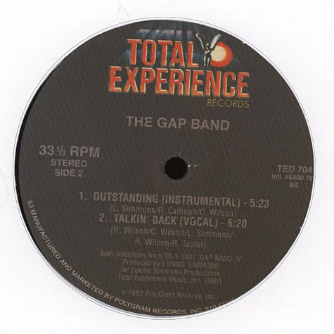 The Gap Band - Outstanding