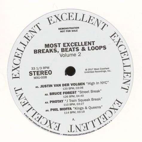 V.A. - Most Excellent Breaks, Beats, And Loops Volume 2