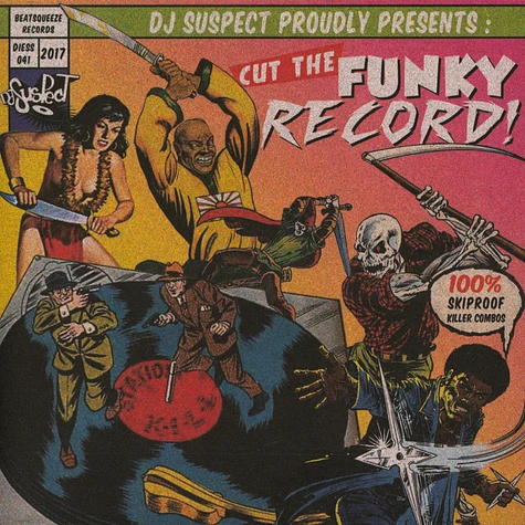 DJ Suspect - Cut The Funky Record Purple Vinyl Edition