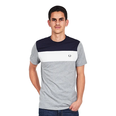 Fred Perry - Colour Block Panel T-Shirt
