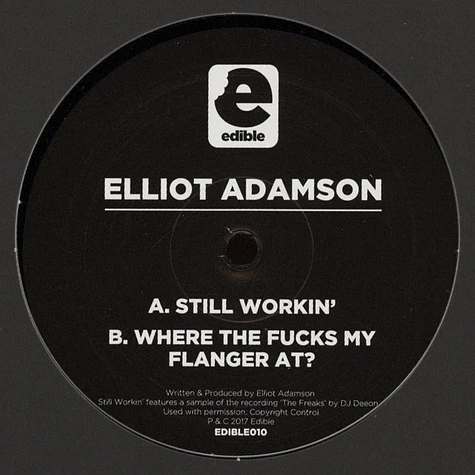 Elliot Adamson - Still Workin