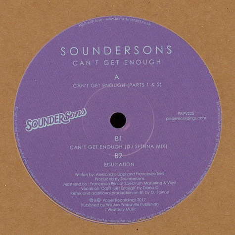 Soundersons - Can't Get Enough Part 1 & 2