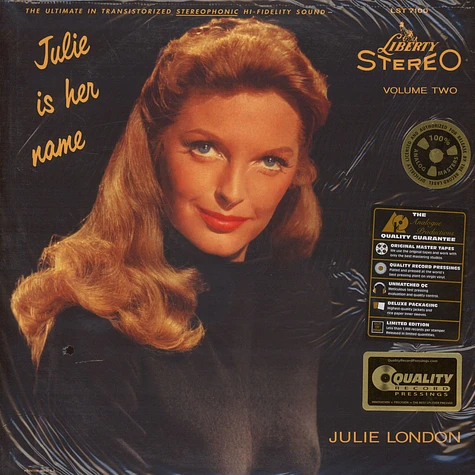 Julie London - Julie Is Her Name Volume 2 45RPM, 200g Vinyl Edition