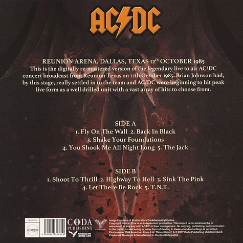 AC/DC - Hells Belles - The Legendary Broadcasts