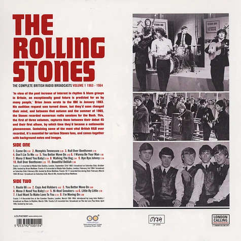 The Rolling Stones - Complete British Radio Broadcasts Volume 1