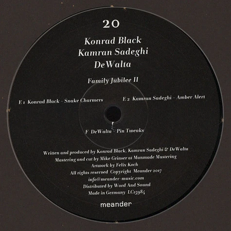 Konrad Black, Kamran Sadeghi & Dewalta - Family Jubilee 2 Part 3