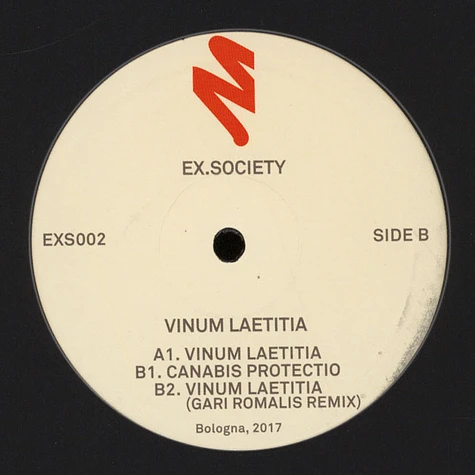 Ex.society - Vinum Laetitia EP Gari Romalis Remix