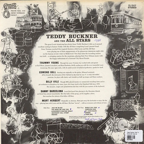 Teddy Buckner And The All Stars - Teddy Buckner And The All Stars