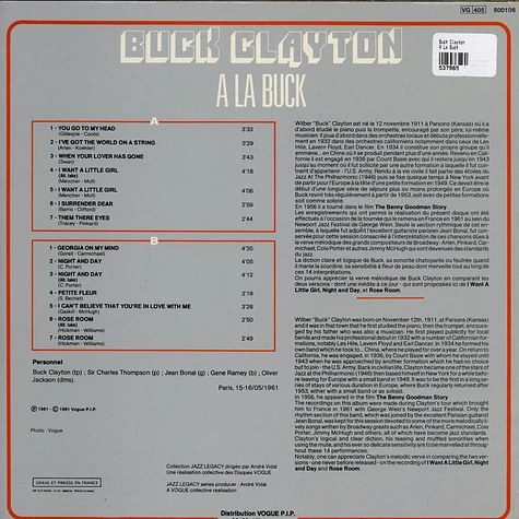 Buck Clayton - A La Buck