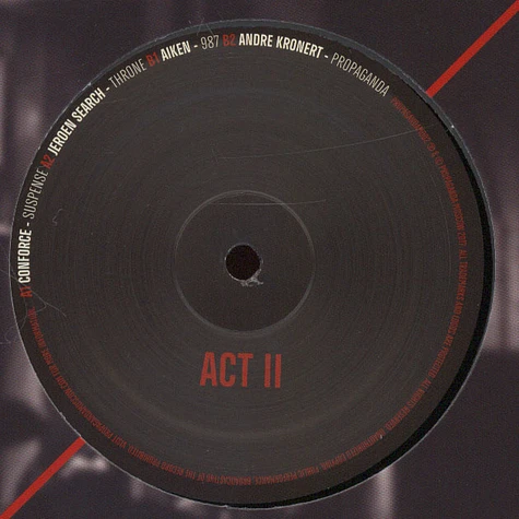 Conforce / Jeroen Search / Aiken / Andre Kronert - Act II