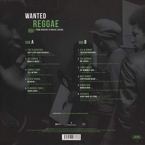 V.A. - Wanted Reggae