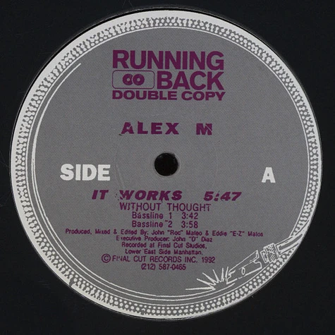 Alex M - It Works EP