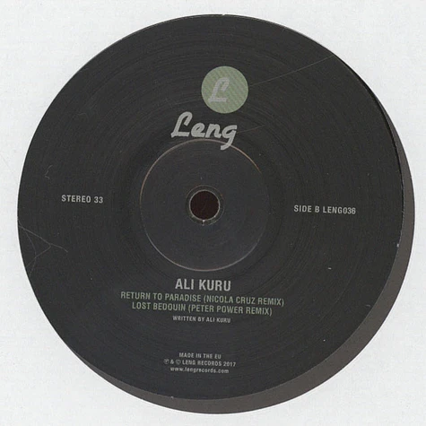 Ali Kuru - Remixes EP