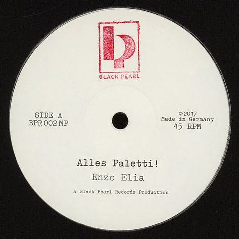 Enzo Elia - Alles Paletti! / Apotheke´s War (Enzo Elia´s Calabro Edit )