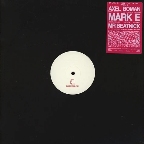 Axel Boman / Mark E / Mr Beatnick - Dancing From… Volume 1