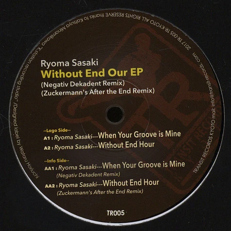 Ryoma Sasaki - Without End Hour Ep