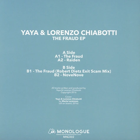 Yaya & Lorenzo - The Fraud EP