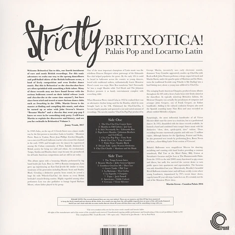 V.A. - Strictly Britxotica! - Palais Pop and Locarno Latin