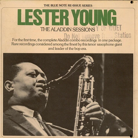 Lester Young - The Aladdin Sessions