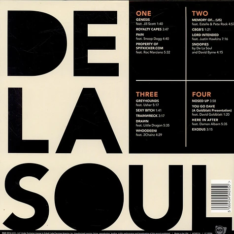 De La Soul - And The Anonymous Nobody