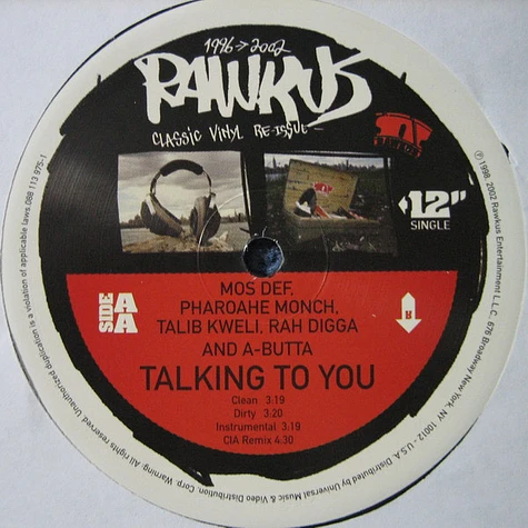 V.A. - CIA / Talking To You