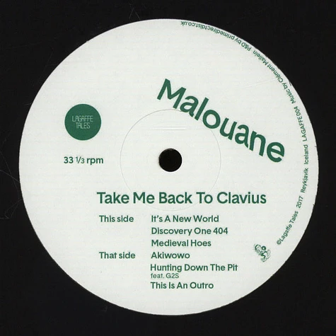 Malouane - Take Me Back To Clavius