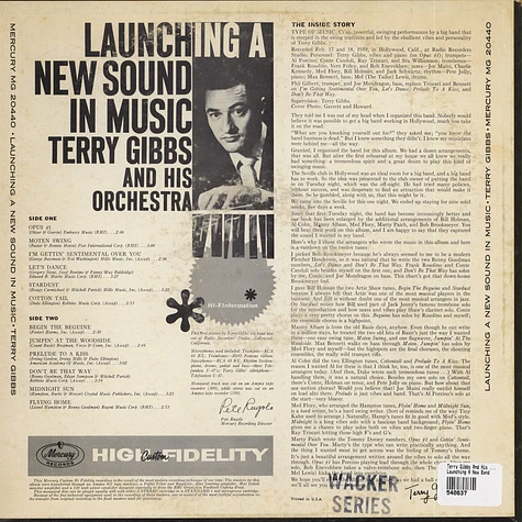 Terry Gibbs And His Orchestra - Launching A New Band