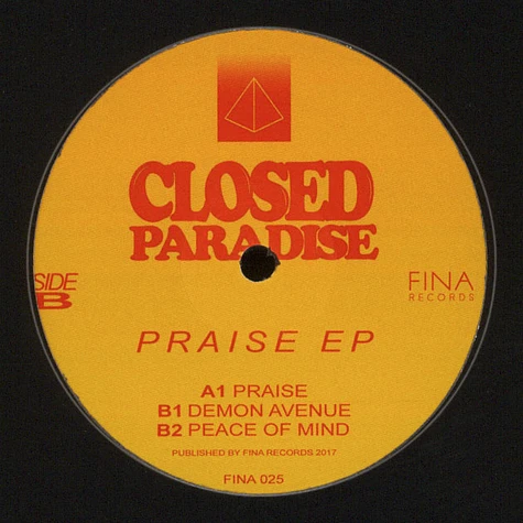 Closed Paradise - Praise EP