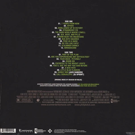 Graham Reynolds - OST A Scanner Darkly Black Vinyl Edition