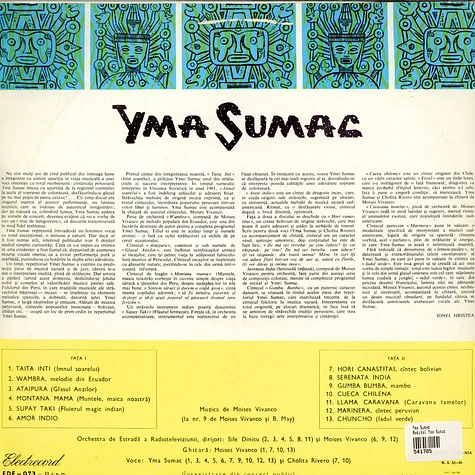 Yma Sumac - Recital