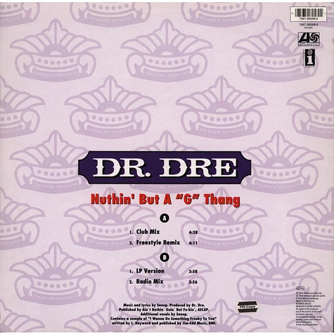 Dr. Dre - Nuthin' But A "G" Thang