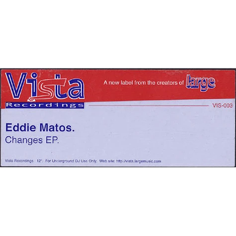 Eddie Matos - Changes EP