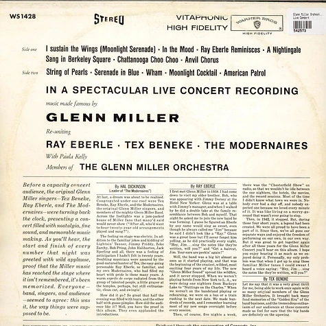 The Glenn Miller Orchestra - Live Concert