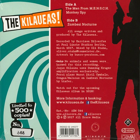 Kilaueas,The - The Men From M.E.N.S.C.H.