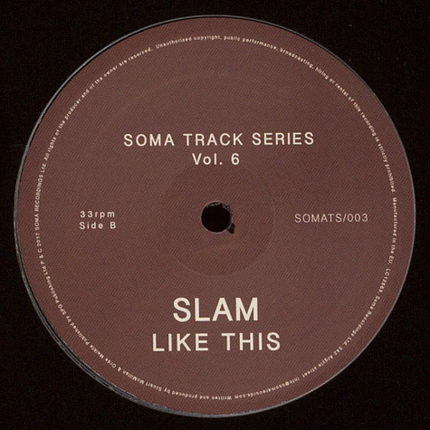 Slam - Soma Track Series Volume 5 & 6