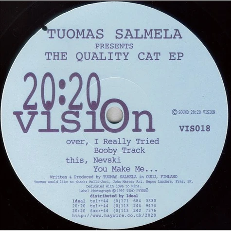 Tuomas Salmela - The Quality Cat EP
