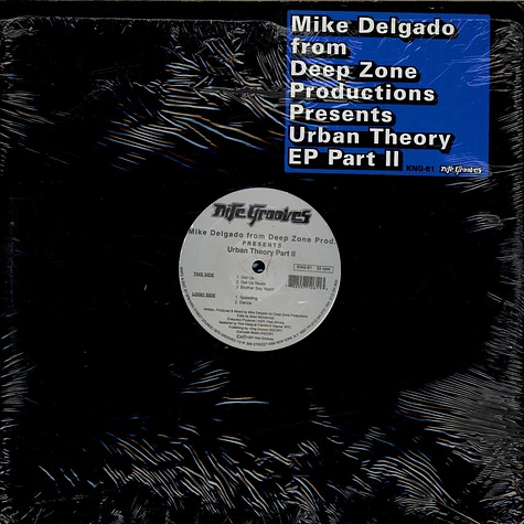 Mike Delgado From Deep Zone - Urban Theory EP Part II