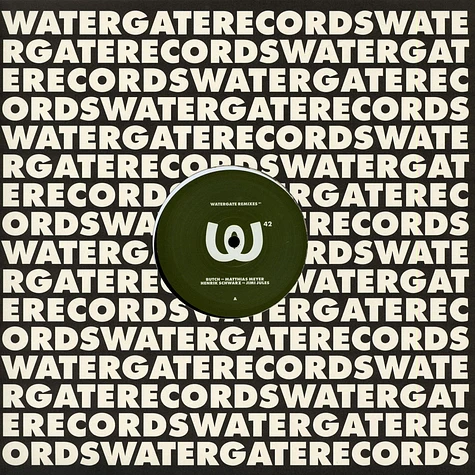 Butch / Henrik Schwarz - Watergate Remixes 01 By Jimi Jules + Matthias Meyer