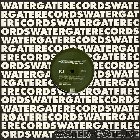 Butch / Henrik Schwarz - Watergate Remixes 01 By Jimi Jules + Matthias Meyer