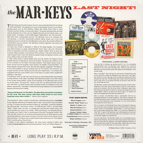 Mar-Keys - Last Night!