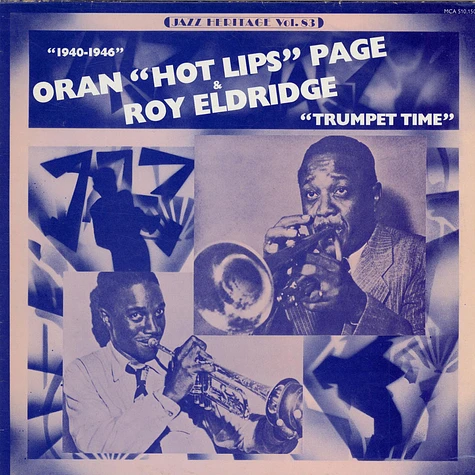 Oran Page And His Orchestra / Roy Eldridge And His Orchestra - Trumpet Time (1940-1946)