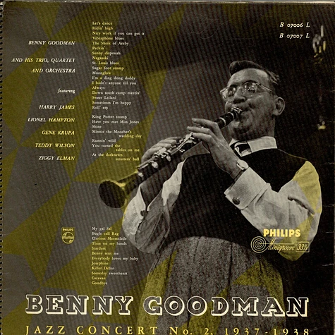 Benny Goodman - 1937-38 Jazz Concert No. 2