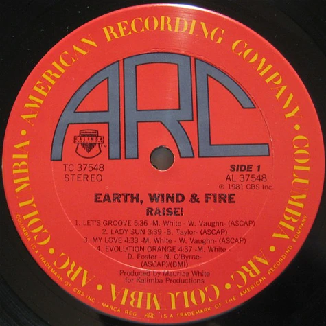 Earth, Wind & Fire - Raise!