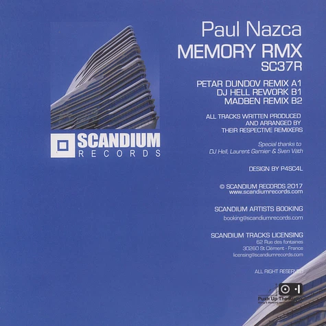 Paul Nazca - Memory Remixes