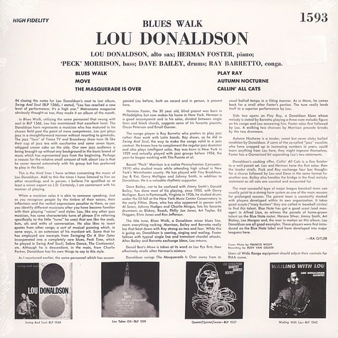 Lou Donaldson - Blue Walk