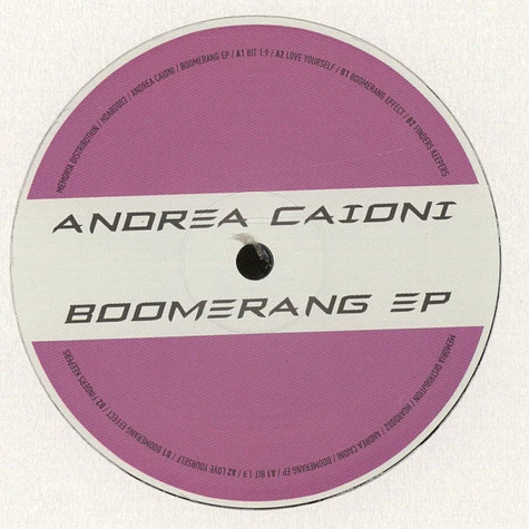 Andrea Caioni - Boomerang EP