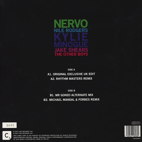 Nervo - The Other Boys Feat. Kylie Minogue, Nile Rodgers & Jake Shears