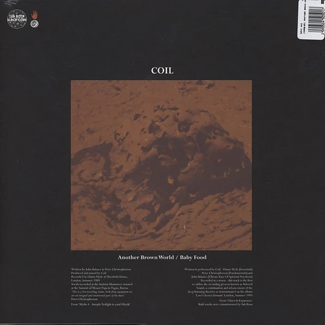 Coil - Another Brown World / Baby Food Colored Vinyl Edition
