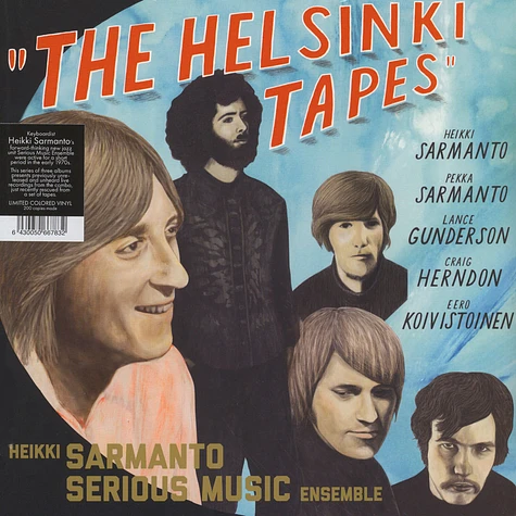 Heikki Sarmanto Serious Music Ensemble - The Helsinki Tapes Volume 3 Blue Vinyl Edition